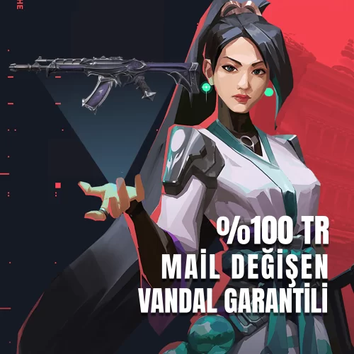  Premium TR Hesap  Yükseltilebilir Vandal + Özel Skinli